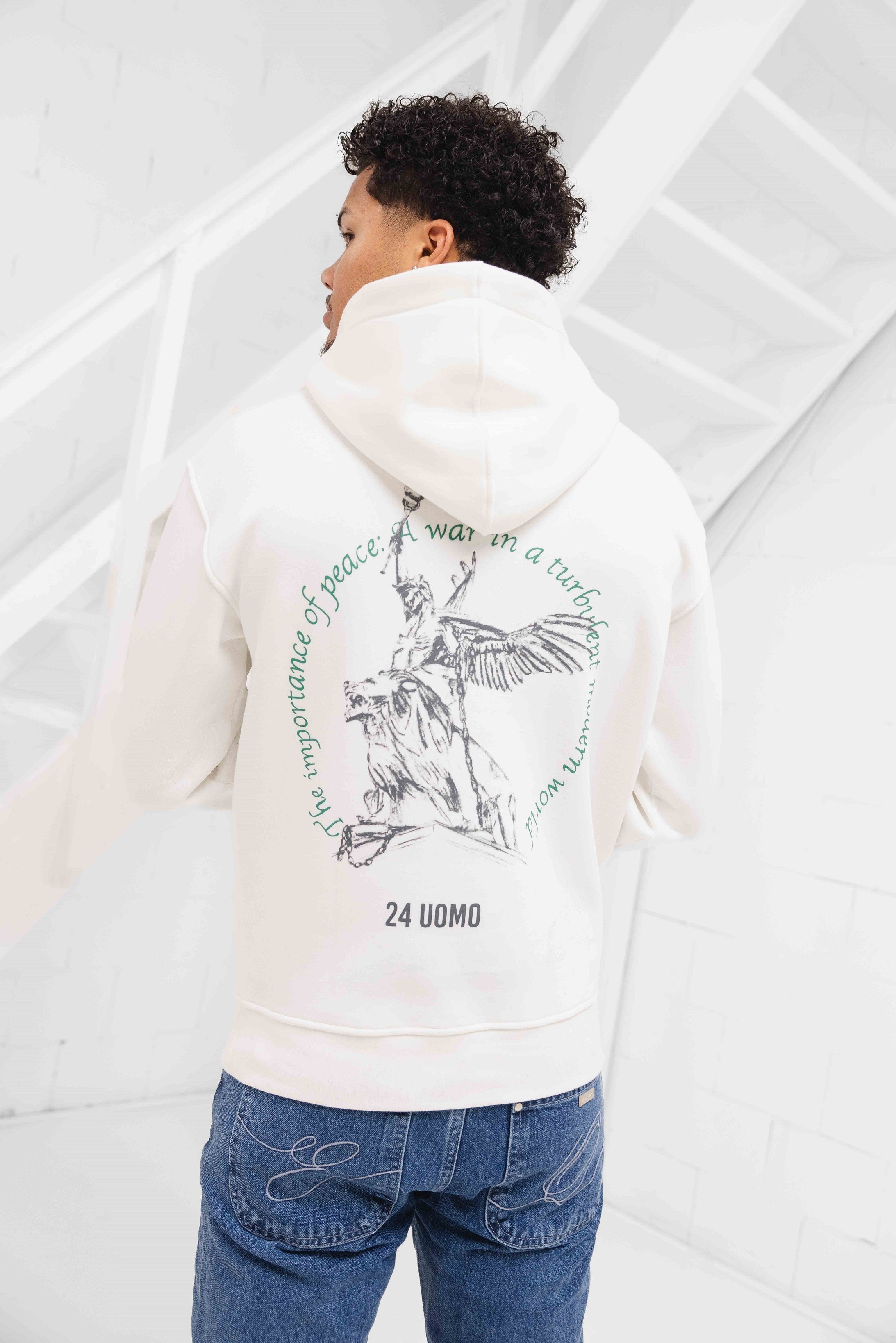 Statue Hoodie Off-White