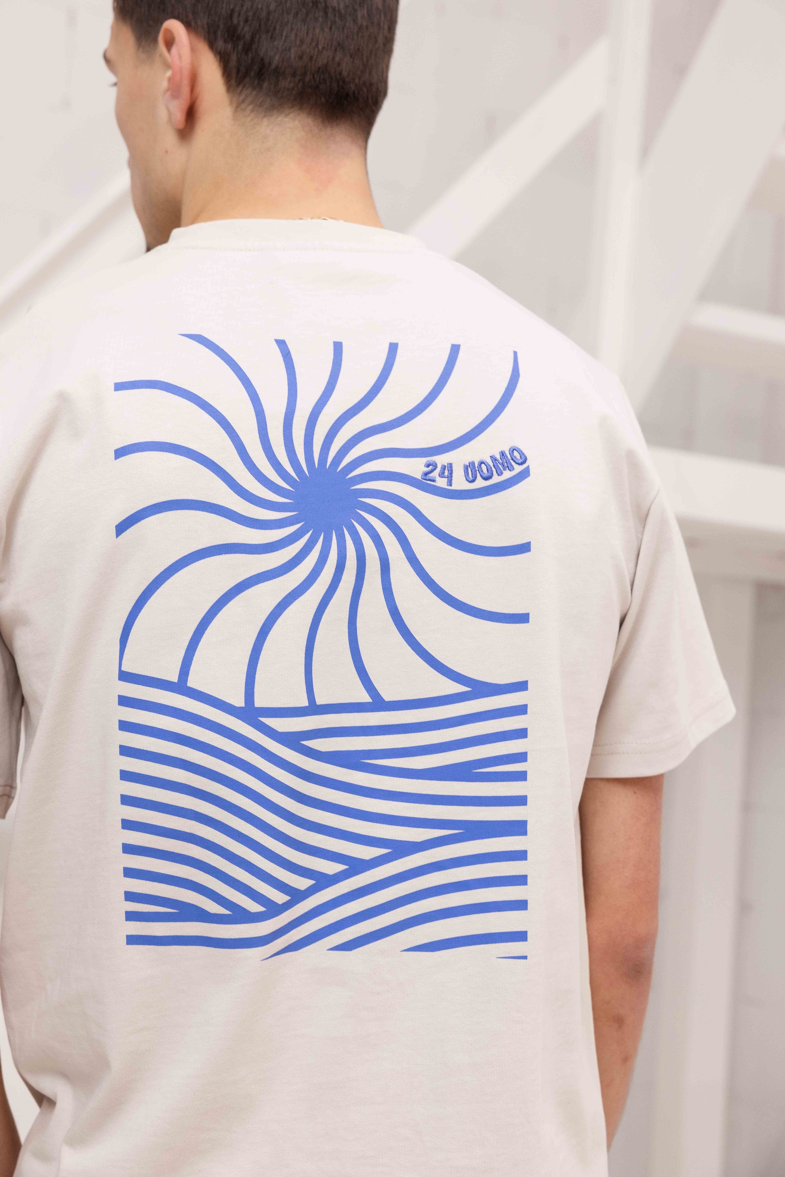 Sunny T-shirt Heren Bruin