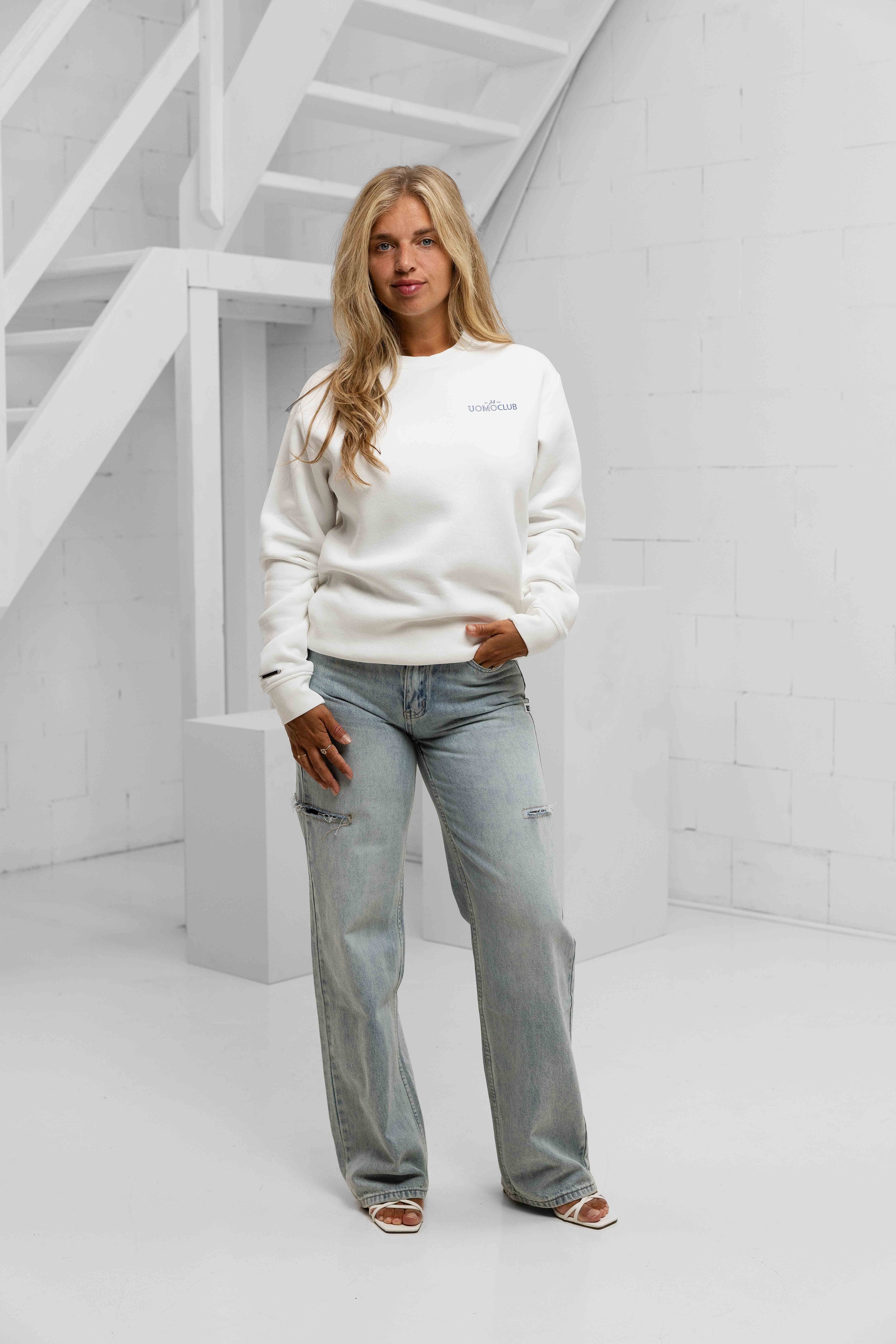 Club Sweater Dames Off White