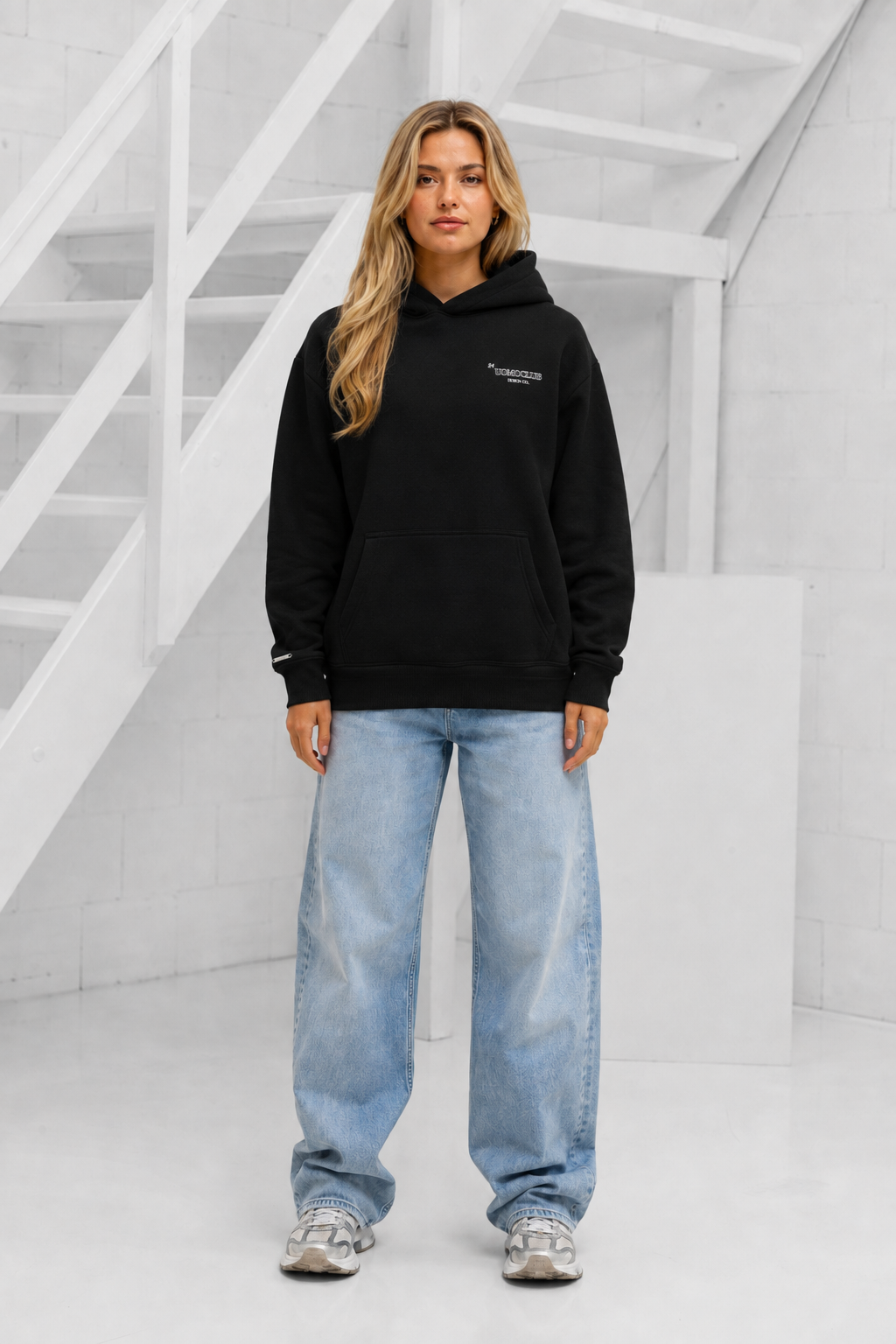 Club 3.0 Hoodie Dames Zwart