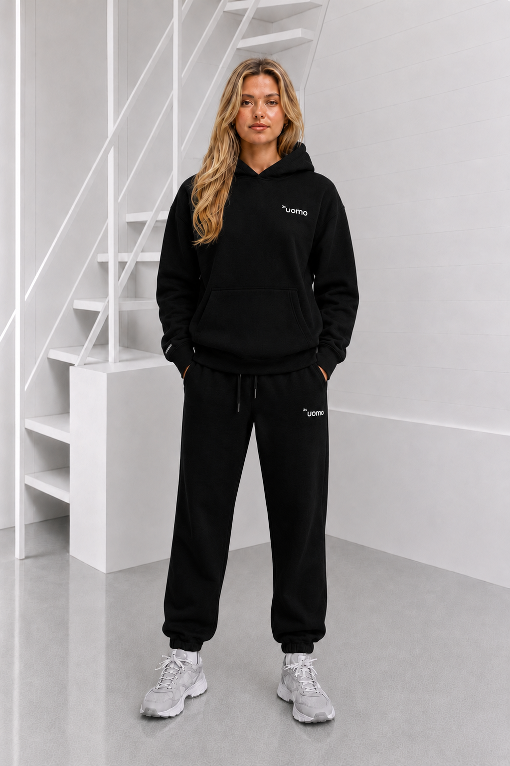 Basic Trainingspak Dames Zwart