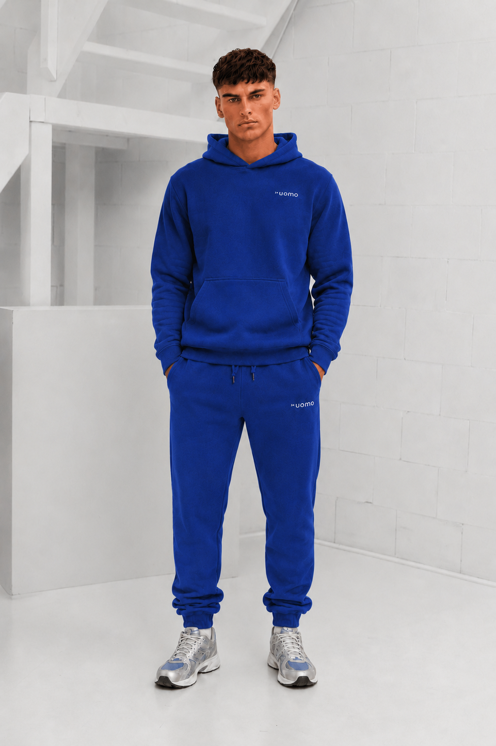 Basic Trainingspak Heren Donkerblauw