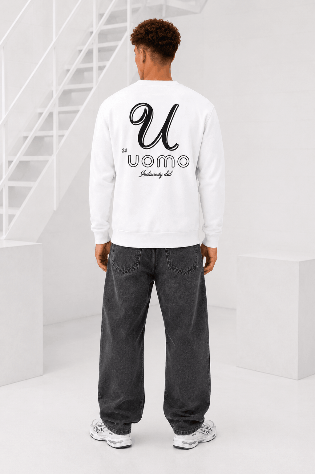 U Sweater Heren Off-White