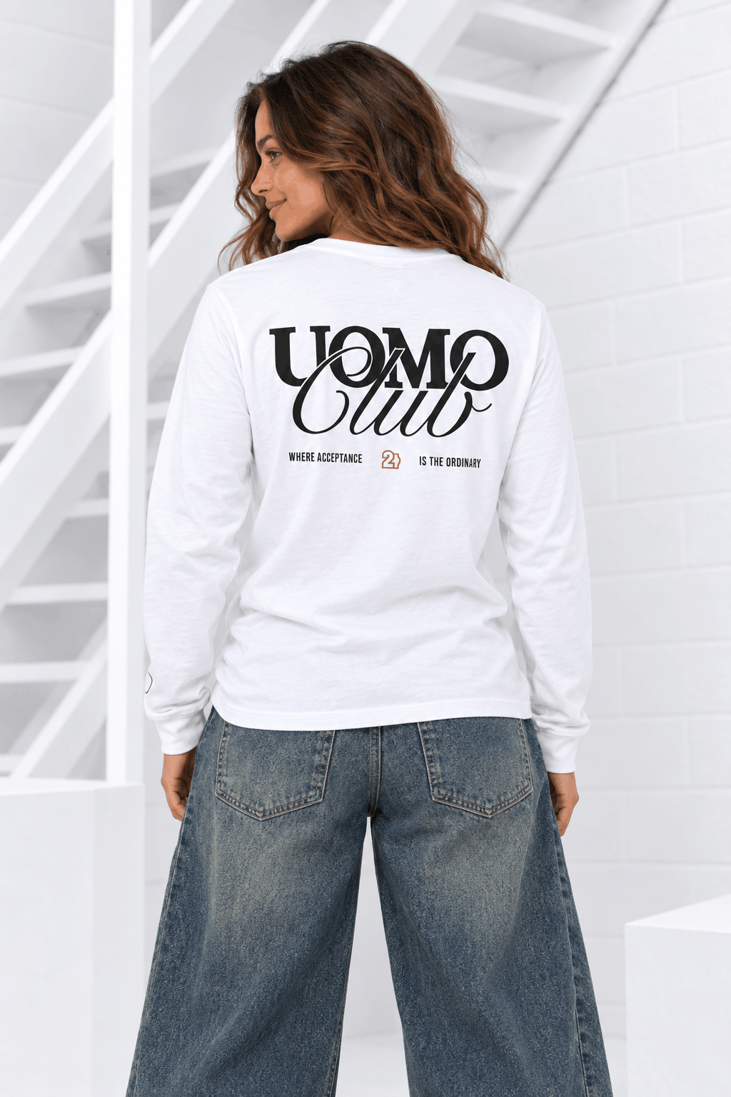 Community Longsleeve Dames Off-White
