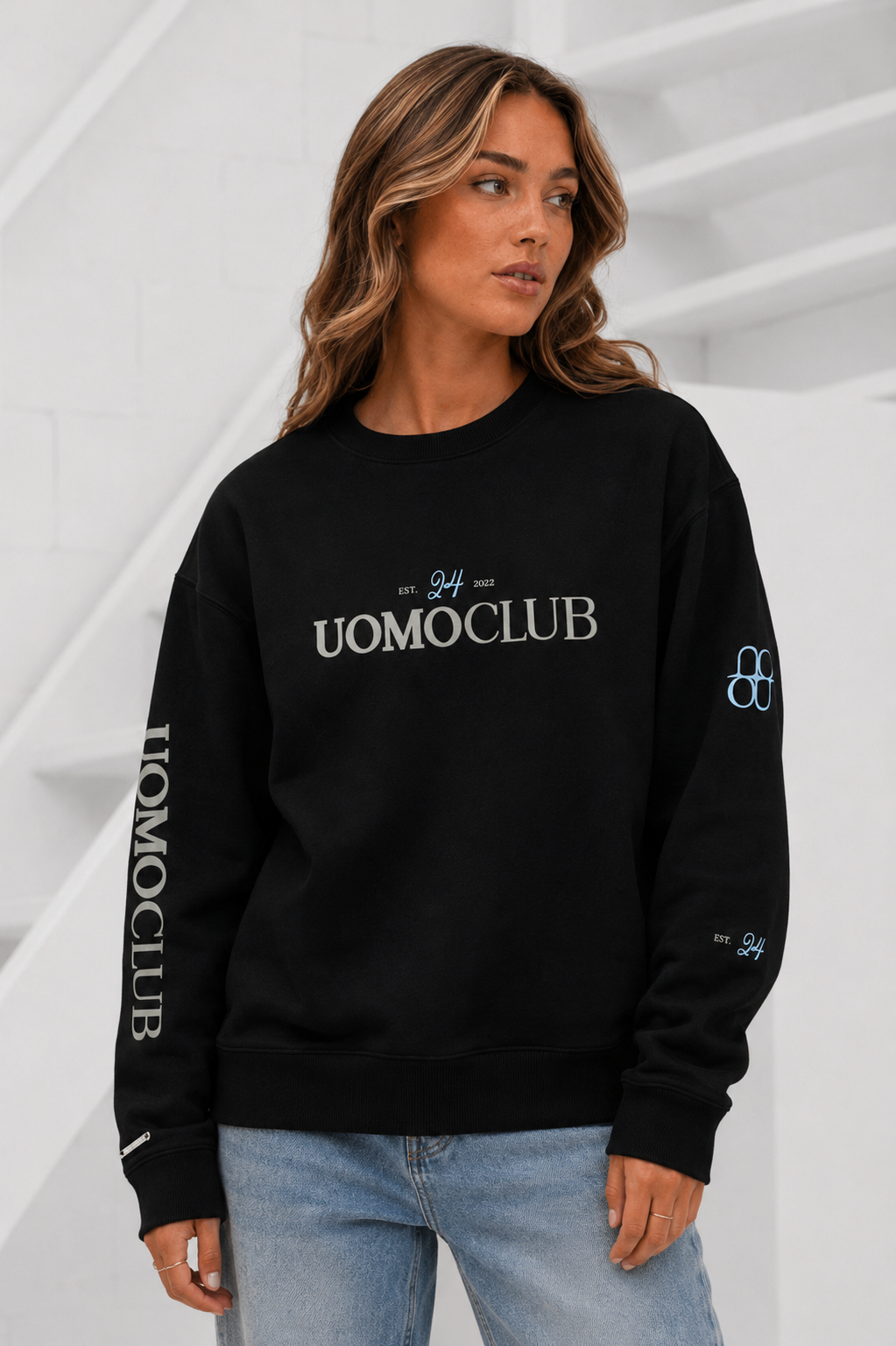 Icon Sweater Dames Zwart