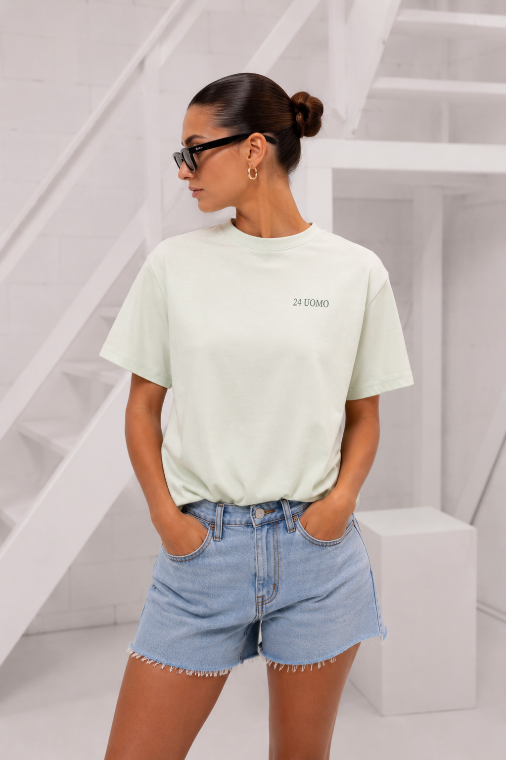 Heat Wave T-shirt Men Green