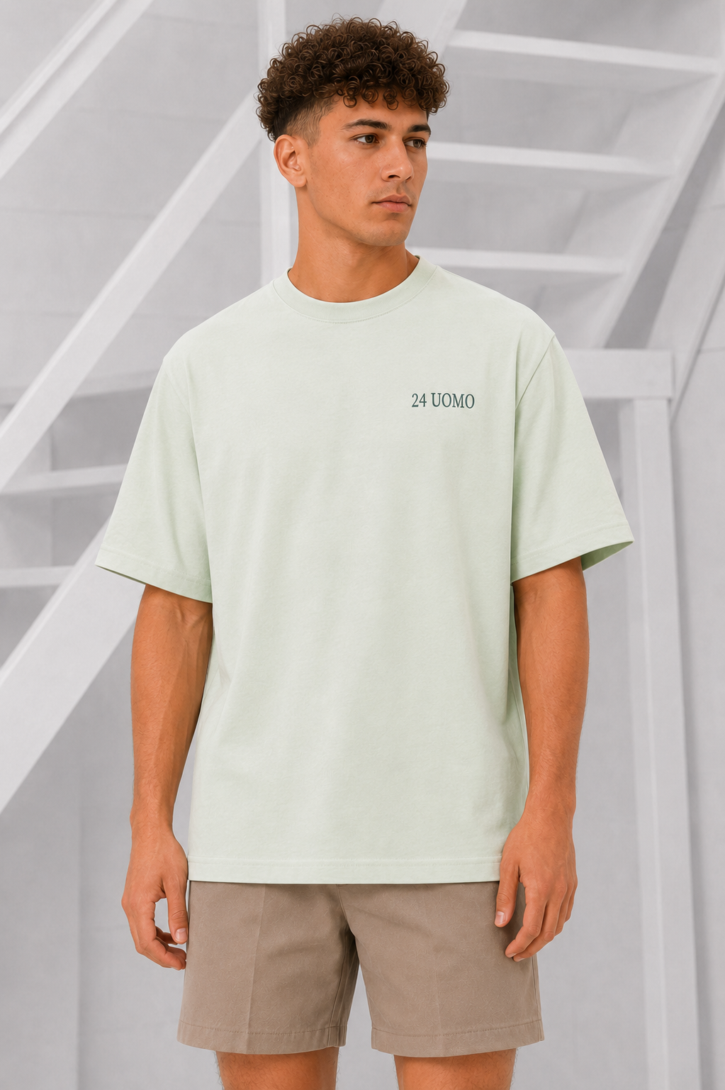 Heat Wave T-shirt Heren Groen