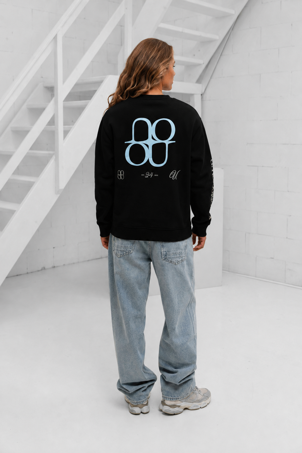 Icon Sweater Dames Zwart