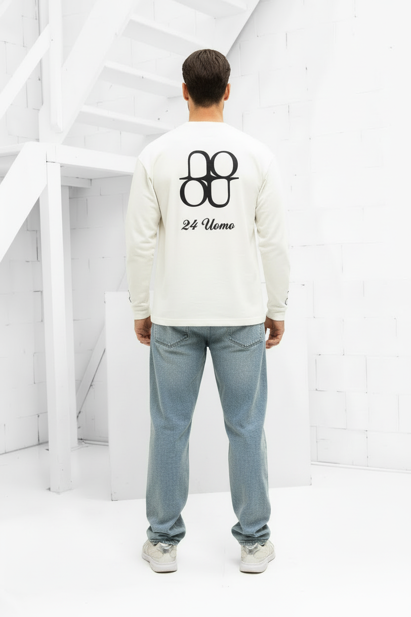 Symbol Longsleeve Heren Achterkant